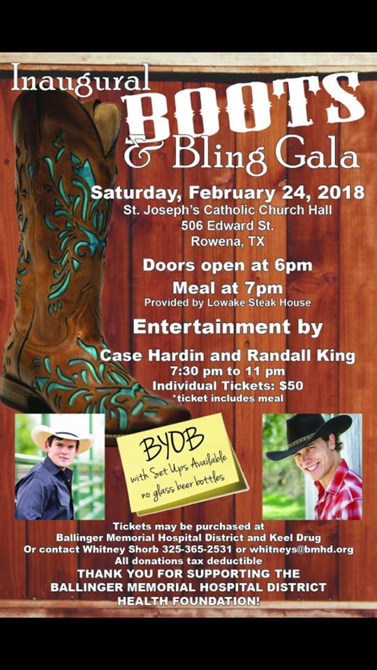 Boots and Bling Gala 2018